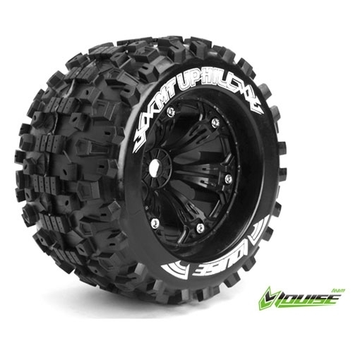 L-T3219BH MT-UPHILL SPORT Compound / Black Rim / 1/2&quot; OFFSET 1/8 Scale Traxxas Style Bead 3.8” Monster Truck(반대분) 레보,써밋,이맥스,세비지,E6