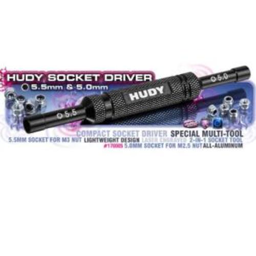 HUDY SOCKET DRIVER 5 MM &amp; 5.5 MM //170005