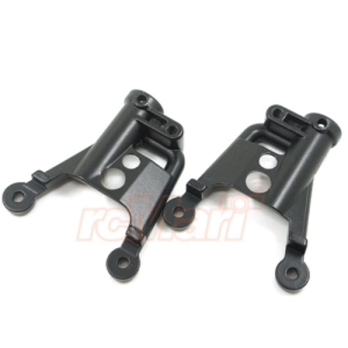 XS-SCX230062 Xtra Speed Alloy Rear Adjustable Shock Mount 1 pair Black For Axial SCX10 II