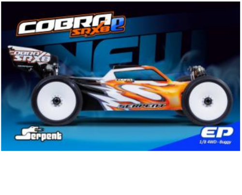  Cobra SRX8E buggy 1/8 EP (#600018)   서펀트사의 하이엔드 1/8 전동버기 