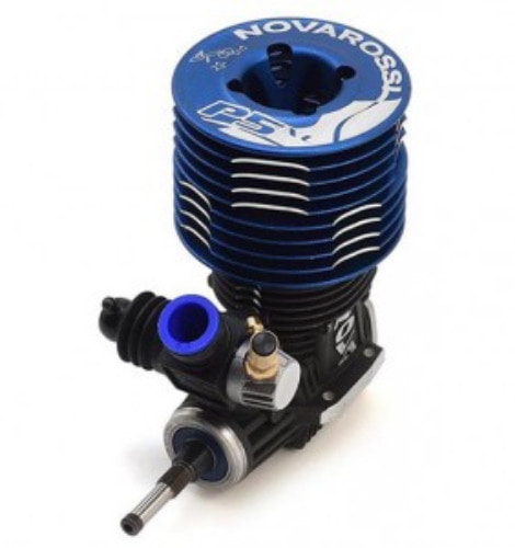 판매율통합 1위엔진!~ Novarossi S21P5XLT 5 Port .21 Off Road Engine (Turbo Plug) (Blue Cooling Head)