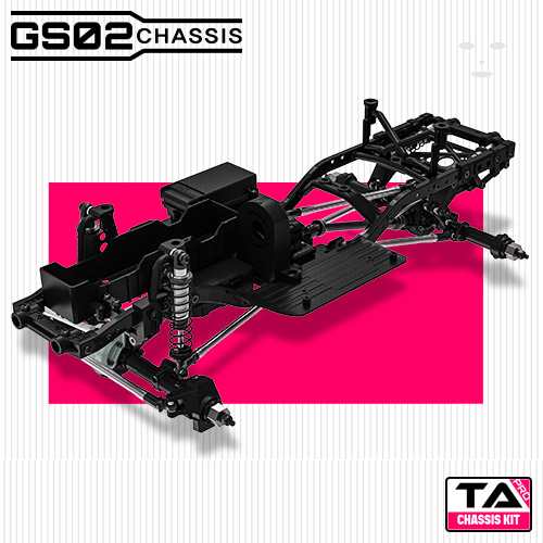 Gmade 1/10 GS02 TA PRO chassis kit  (스페셜 옵션 포함  프로 킷)