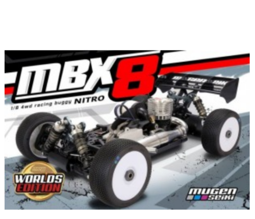 [E2025] Mugen MBX8 Worlds Edition nitro buggy kit - 월드에디션키트/풀옵션 포함