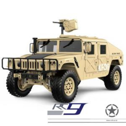 [미친 디테일] 1/10 2.4G 4WD Rc Car U.S.4X4 Military Vehicle Truck HG-P408 RTR 험비  HG-P408
