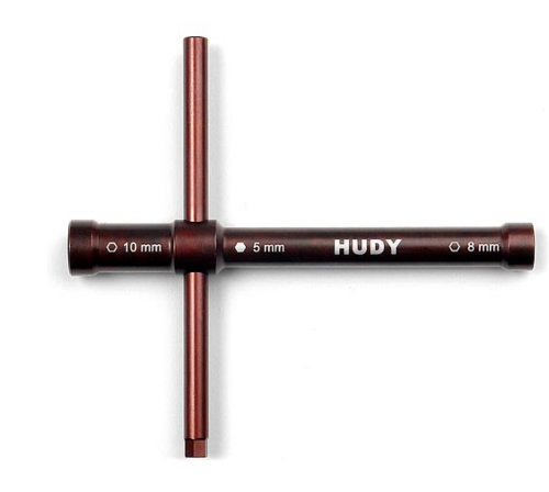 [107581] HUDY Wrench Glowplug / Clutchnut 10 mm - 휴디플러그렌치
