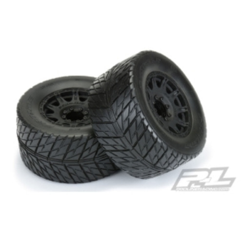 AP10167-10 도넛 방지 타이어  Street Fighter HP3.8&quot;BELTED TiresMounted Raid Black 8x32 Removable Hex Wheels   // 반대분