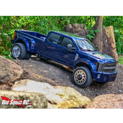 입고완료  [8980] FORD F450 SD 1/10 4WD (Blue Galaxy) Custom Truck!