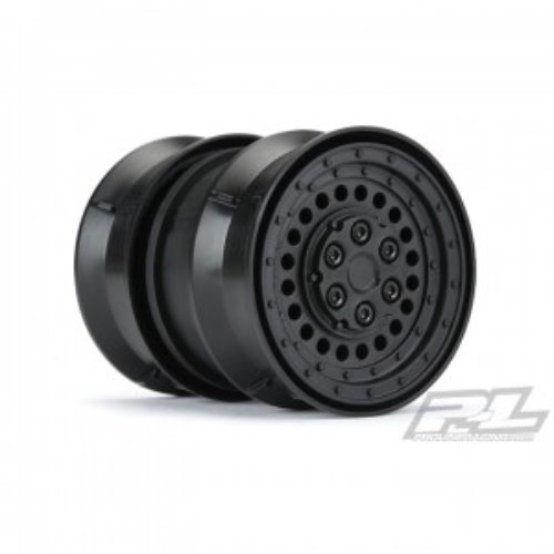 [AP2786] Pro-Line Carbine 1.9&quot; Black Plastic Internal Bead-Loc Dually Wheels for Rock Crawlers Front or Rear - 더블휠 /반대분