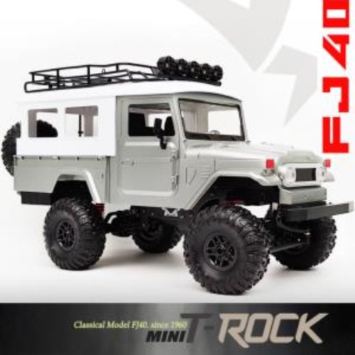 [minit -lc40S] 2.4G 1:12 mini trock 4WD Rc Car rock Vehicle Truck (미니 티락 FJ40) 실버
