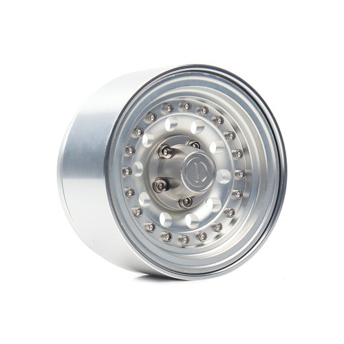 1.9 CN04 Aluminum beadlock wheels (Silver) (4)  R30048
