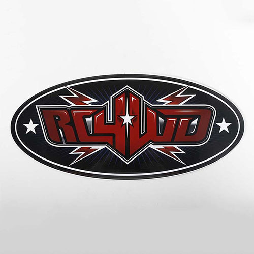 [#Z-L0210] [2장] RC4WD Logo Decal Sheets (304.8 x 134.9mm)