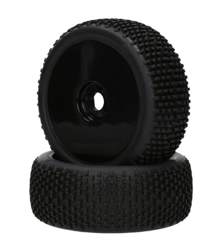 본딩완료 한대분  Performa Khaos Mounted Tire (Pink Compound/Carbon Wheel/1:8 Buggy)  PA9382