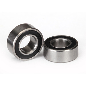 AX5115A Ball bearings, black rubber(5x10x4mm)
