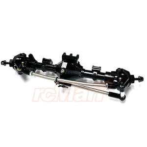 XS-SCX-1XRB Xtra Speed XR-D Assembled Aluminum CNC Front Axle w/ Stainless Steel Steering Linkage For Axial SCX10 II