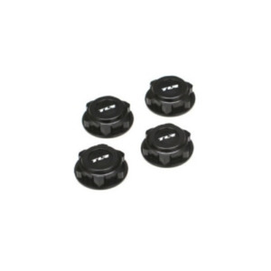 Covered 17mm Wheel Nuts, Alum, Black: 8/T 2.0 3.0 옵션   TLR3538BL