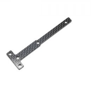 [S4-003FC] Graphite front chassis brace plate YZ4SF