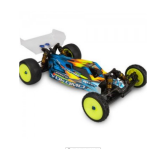 [0320]JConcepts YZ-2 &quot;S2&quot; Buggy Body w/6.5&quot; Aero Wing (Clear)