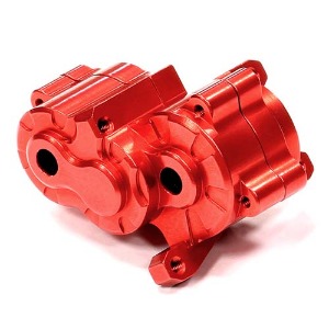 [#T3543RED] T2 Billet Machined Gear Box for 1/16 Traxxas E-Revo, Slash, Rally &amp; Summit VXL (Red)