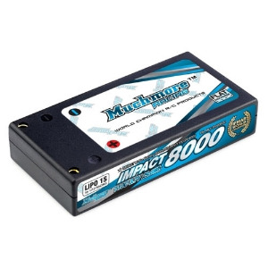 MLI-T8000FD2 IMPACT FD2 Li-Po Battery 8000mAh/3.7V 110C Hard Case (1/12 Racing)