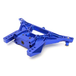 [#C27636BLUE] Billet Machined Alloy Rear Shock Tower for Traxxas 1/10 Bigfoot 2WD Truck
