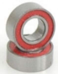 [U3075] Ball Bearing - 4x8x3mm Red Seal - (pr)