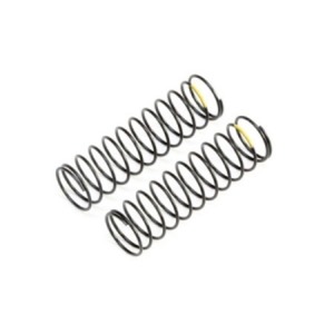 [TLR233057] Yellow Rear Springs, Low Frequency, 12mm (2)