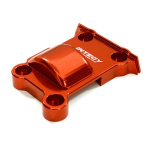 [#C27465RED] Billet Machined Rear Lower Gear Cover for Traxxas (7787) X-Maxx 4X4