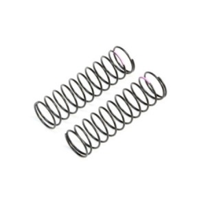 [TLR233058] Pink Rear Springs, Low Frequency, 12mm (2)
