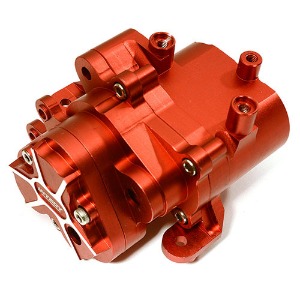 [#C28486RED] Billet Machined Alloy Center Gearbox for Traxxas TRX-4 Scale &amp; Trail Crawler