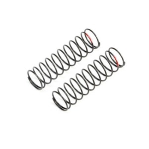 [TLR233059] Red Rear Springs, Low Frequency, 12mm (2)