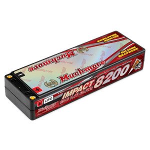 [MLSG-MP8200] IMPACT Silicon Graphene Max-Punch FD4 Li-Po Battery 8200mAh/7.4V 130C Flat Hard Case