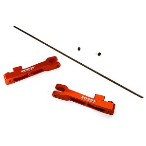 [#C28564RED] Rear Anti-Roll Sway Bar Set for Traxxas 1/7 Unlimited Desert Racer