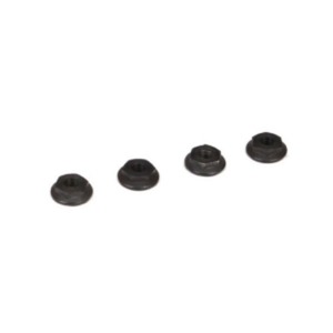 [TLR236001] 4mm Low Profile Serrated Nuts (4)