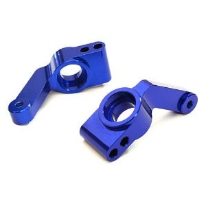 [#C27633BLUE] Billet Machined Alloy Rear Hub Carriers for Traxxas 1/10 Bigfoot 2WD Truck