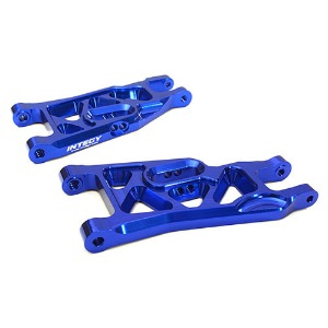 [#C27630BLUE] Billet Machined Alloy Front Suspension Arms for Traxxas 1/10 Bigfoot 2WD Truck