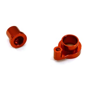 [#C28570RED] Billet Machined Alloy Servo Horn 25T for Traxxas TRX-4 (r=9mm)