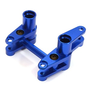 [#C28427BLUE]Billet Machined Alloy Steering Bell Crank Set for Traxxas 1/10 4-Tec 2.0