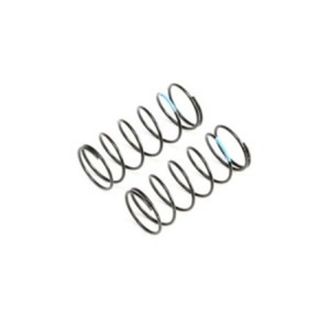 [TLR233052] Sky Blue Front Springs, Low Frequency, 12mm (2)