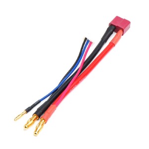 (충전짹) 2S Charging Cable DEANS - 5.0MM Banana Connector 1OOMM JST-XH 50MM