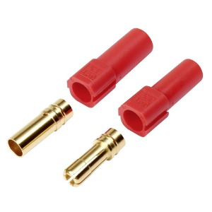 XT150 - GOLD PLATED RED Color 2pcs (암,수 1조)