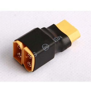 (XT60, 직렬 짹) XT60 CONNECTOR - SERIAL - Female to 2 Male