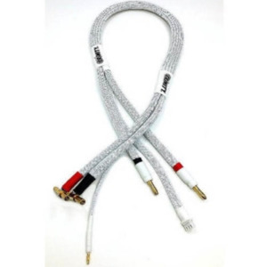 (충전짹 골드 4.0mm to 4.0mm) 2S Balance Charge Cable (12AWG) 610mm (White Color) FUSE20190117