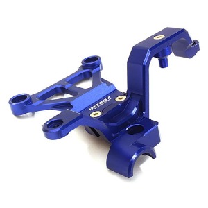 [#C28146BLUE] Billet Machined Steering Bell Crank Support for Traxxas X-Maxx 4X4 (Blue)