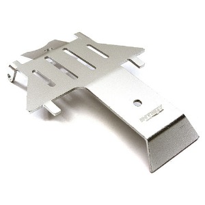 [#C28416SILVER] Alloy Center Skid Plate for Traxxas TRX-4 Scale &amp; Trail Crawler