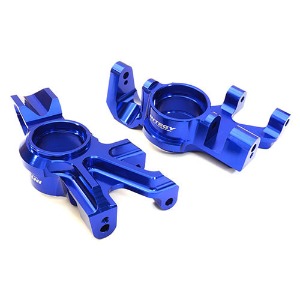 [#C26838BLUE] Billet Machined Steering Knuckles for Traxxas X-Maxx 4X4