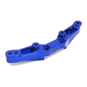 [#C28353BLUE ]Billet Machined Alloy Rear Shock Tower for Traxxas 1/10 4-Tec 2.0