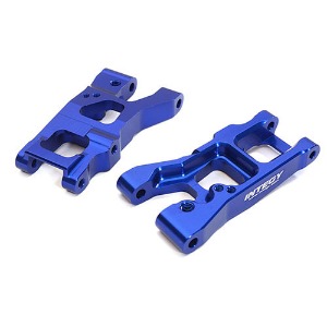 [#C28351BLUE ]  Billet Machined Rear Suspension Arms for Traxxas 1/10 4-Tec 2.0