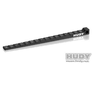 [107718] HUDY RIDE HEIGHT GAUGE STEPPED 1/10 &amp; 1/12 PAN CARS