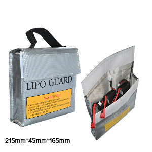(리포 세이프백) Fire Retardant LiPoly Battery Bag (215*45*165MM) [LP-B21545165 ]