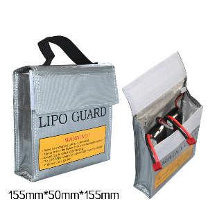 (리포 세이프백) Fire Retardant LiPoly Battery Bag (155*50*155MM)  [LP-B15550155 ]